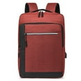thumbnail image 1 of Mochila para computadora portátil, Mochilas de Viaje para computadoras portátiles con Puerto de Carga USB, Mochilas universitarias, Bolsa para computadora,Red, 1 of 5