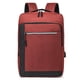 thumbnail image 1 of Mochila para computadora portátil, mochilas de viaje para computadoras portátiles con puerto de carga USB, mochilas universitarias, bolso para computadora, rojo, 1 of 5