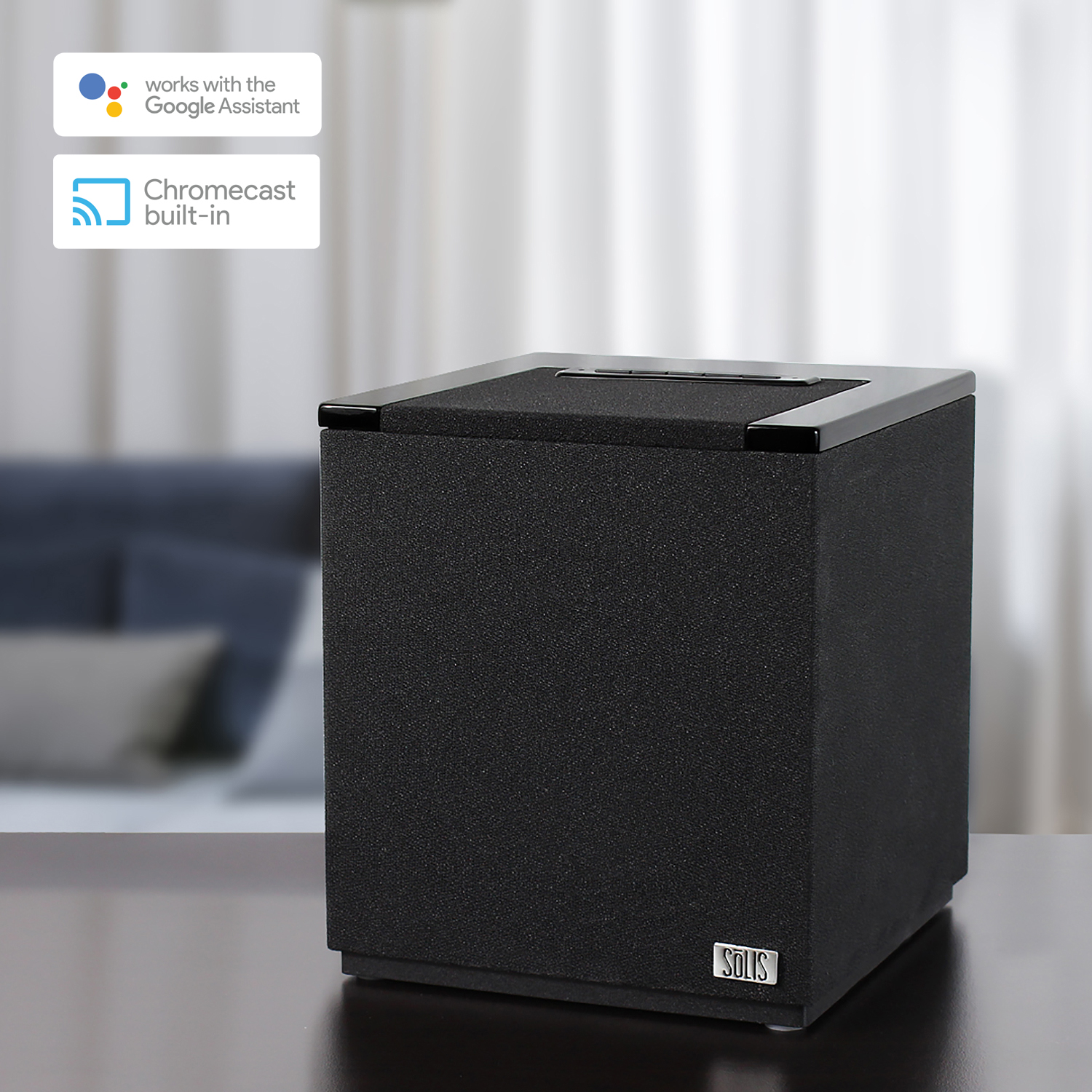 S?LIS SO-7000 Bluetooth/Wi-Fi Wireless Stereo Speaker with Built-in - Walmart.com