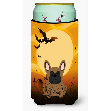 

Carolines Treasures BB4279TBC Halloween French Bulldog Brown Tall Boy Beverage Insulator Hugger Tall Boy multicolor
