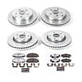 thumbnail image 3 of PowerStop Front and Rear Z26 Street Warrior Carbon-Fiber Ceramic Brake Pad and Drilled and Slotted Rotor Kit Fits: PONTIAC Select Models K5527-26, 3 of 9