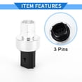 thumbnail image 4 of Sensor de interruptor de presión de A/C Unique Bargains para Ford F-150 2010-2023 No.BT4Z19D594A 1 Pcs, 4 of 6