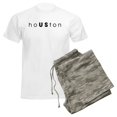 thumbnail image 6 of CafePress - Houston Men's Light Pajamas - Men's Light Loose Fit Cotton Pajama Set, 6 of 7