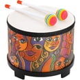 thumbnail image 3 of Tambor de percusión Tosnail de 8 pulgadas con bolsa de almacenamiento y mazos, 3 of 6