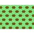 thumbnail image 1 of Ahgly Company Indoor Rectangle Patterned Neon Green Area Rugs, 2' x 5', 1 of 6