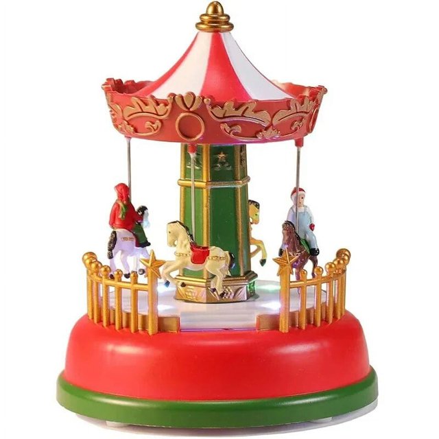 Cajas de música automáticas, carrusel de juguetes de Navidad, regalos de cumpleaños, fiesta de boda, decoración de habitación de bebé, decoración del hogar de Navidad
