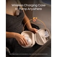 thumbnail image 3 of eufy Heated Wearable Breast Pump S1 Pro with Wireless Charging Case and Milk Storage Bag (120 Pieces), Electric Hands-Free with Industry-Leading HeatFlow Tech, in-Bra Use, 3 of 7