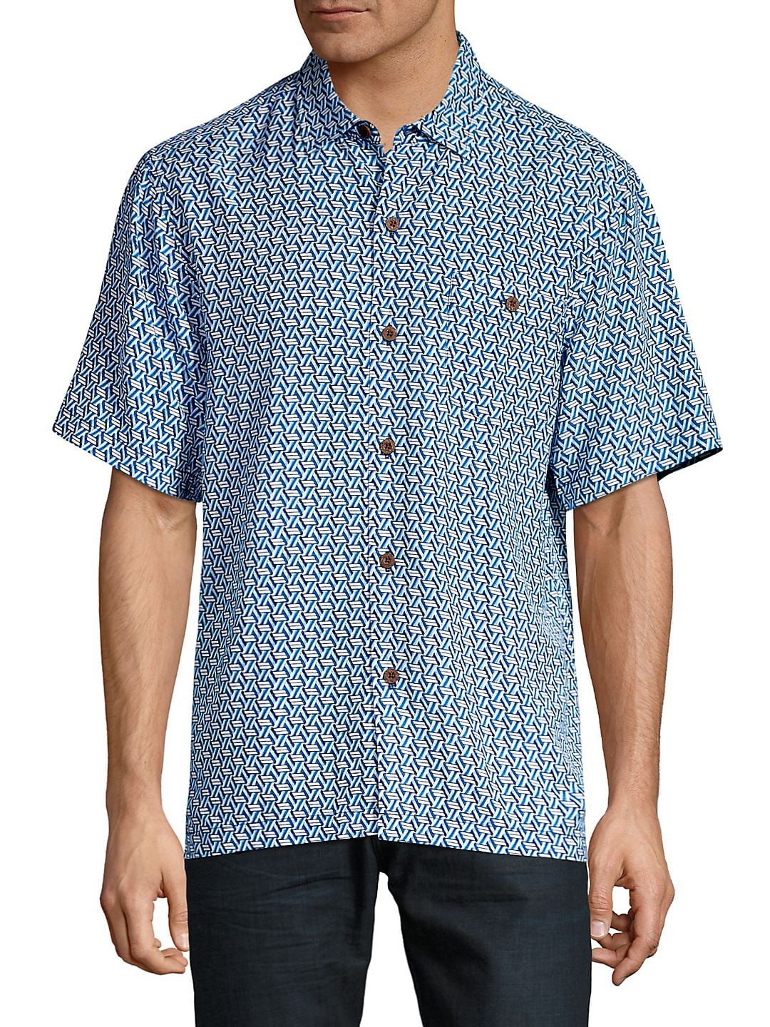 Tommy Bahama ClassicFit Mariciano Tiles Camp Shirt