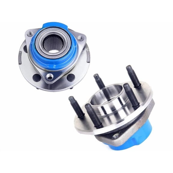 Front Wheel Bearing Hub Assembly Set of 2 - Compatible with 2000 - 2008 Chevy Impala 2001 2002 2003 2004 2005 2006 2007