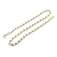 thumbnail image 1 of Unique Bargains Purse Chain Strap, 32' Purse Strap Shoulder Bag Replacement Strap, White&Gold, 1 of 6