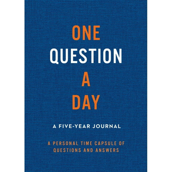 One Question a Day (Navy): A Five-Year Journal: a Personal Time Capsule of Questions and Answers (Hardcover)