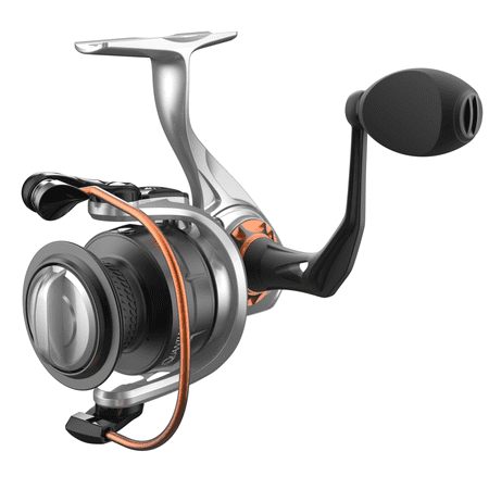 UPC: 0032784637943 | Quantum Reliance Spinning Fishing Reel Size 30 Reel Changeable Right- or Left-Hand Retrieve Anti-Corrosive Bearings Water-Tight Seal Saltguard Protection Silver/Black