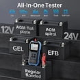 thumbnail image 2 of FNIRSI BTM-24 12V/24V Automotive Battery Testers LCD with CCA, Cranking, Charging & Load Test, 2 of 8