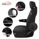 thumbnail image 3 of Fundas de Asiento para Auto CAROMOP de Lujo en Cuero Sintético y Tela Negra, 3 of 8