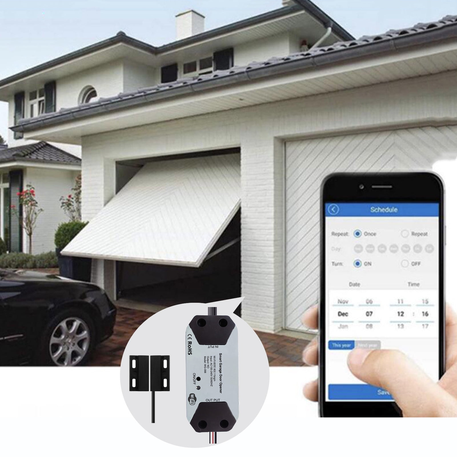 Aladdin Connect¬Æ Universal Garage Door Controller Retrofit-Kit