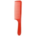 thumbnail image 1 of Peine de dientes, peine de plástico para el cabello, peine fino curvo de plástico, peine de plástico resistente y resistente, 1 of 8