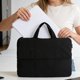 thumbnail image 5 of Women's Casual Shoulder Bag Nylon Fabric Light Bag Commute Travel Handheld Mini Bag Crossbody Bag, 5 of 7
