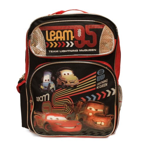 lightning mcqueen backpack walmart