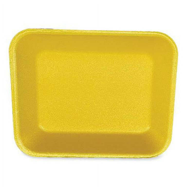 Meat Trays, #8P, 10.8 x 8.82 x 1.5, Yellow, 200/Carton Meat Trays, #8P, 10.8 x 8.82 x 1.5, Yellow, 200/Carton