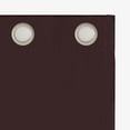 thumbnail image 4 of Sun Zero Nolan Energy Saving Blackout Grommet Curtain Panel, 54"X95", Merlot Red, 4 of 9