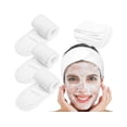 thumbnail image 1 of 4 bandas para el cabello para maquillaje, banda de protección ajustable para el cabello con velcro, 1 of 4