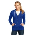 thumbnail image 1 of District® - Sudadera con capucha y cremallera completa para niños Core Fleece DT290 Deep Royal XS Distrito DT290, 1 of 1