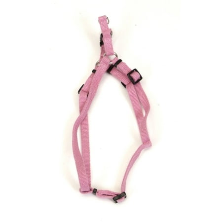 Sox Fiber - Coastal Pet Products New Earth Soy Comfort Wrap 14445 5/8 Inch Natural Fiber Adjustable Dog Harness, 16 - 24 Inch Girth, Rose