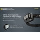 thumbnail image 4 of Linterna frontal de camping Nitecore NU33, 700 lúmenes, recargable por USB-C, 4 of 9