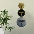 thumbnail image 3 of Signs ByLITA Circle Pacemaker Sign (Ivory/Dark Brown) - Large, 3 of 6