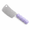 light purple, variant on Cream Style Mini Cleaver with Colorful Ceramic Handle, Multipurpose Stainless Steel Fruit & Dessert Knife for Kitchen Use