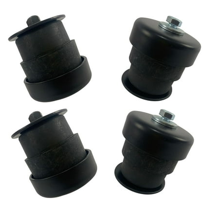 BST BSSP 4PCS 924-010 Radiator Support Body Mount Bushing & Bolt Kit Replacement for 88-02 GM Pickup SUV K1500 K2500 K3500 2002-1988 15548816, 15548817, 15597629, 15712445