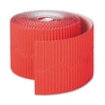 thumbnail image 1 of Pacon 37036 Bordure Décorative Bordeaux 2-1/4 x 50 Pieds Rouleau Flamme Rouge, 1 of 1