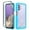 Blue, variant on Galaxy A32 5G Case with Built in Screen Protector,Dteck Full-Body Shockproof Rubber Hybrid Protection Crystal Clear PC Back Protective Phone Case Cover for Samsung Galaxy A32 5G,Red