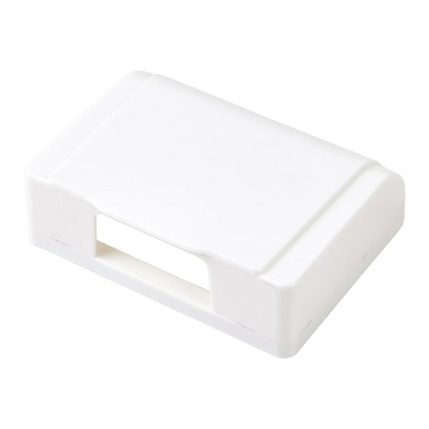 Protector de receptáculo de caja impermeable para enchufe tipo 118, cubierta para caja de salida, interruptor de lámpara Blanco