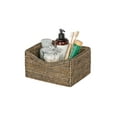 thumbnail image 5 of Kouboo La Jolla Rattan Organizing & Shelf Basket, Woven Baskets For Shelves, Foldable Cube Storage Baskets Bins, Pantry, Black Wash, 5 of 6