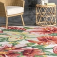 thumbnail image 4 of nuLOOM Contemporary Floral Sabrina Area Rug, 9' x 12', Multi, 4 of 9