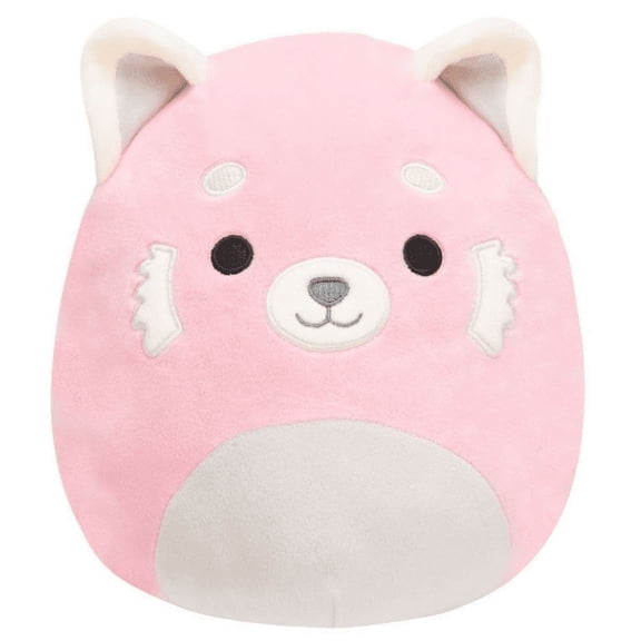 Squishmallows Flipamallows Gray Leopard and Pink and Gray (Red) Panda 8" Plush