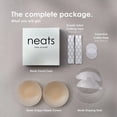 thumbnail image 6 of NEATS Grippy Silicone Round Nipple Covers - 1 Pair (Caramel) - L/XL, 6 of 9