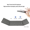 thumbnail image 4 of Teclado Compacto Plegable Teclado Bt Portátil Con Teclado de Vije Inalámbrico de Bolsillo del Panel Tálil Compatible Con /iOS /, 4 of 6