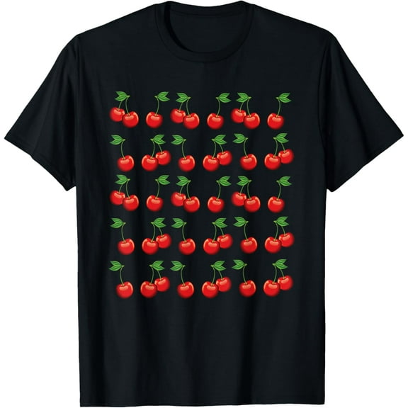 Great Cherries Apparel Cherry Lover T-ShirtPure cotton short-sleeved shirts for both men and women