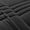 Black, variant on Dhole 5-Piece Bed in Bag - Twin Size Striped Comforter Sets, Pillowcases & Sheet Collection for Cozy Bedding Sets - Black