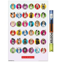 Keith Kimberlin - Puppy Grid Wall Poster, 22.375" x 34"