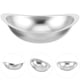 thumbnail image 2 of Cuenco de acero inoxidable para alimentos de uso doméstico, cuenco para servir alimentos, cuenco para almacenar alimentos de cocina., 2 of 7