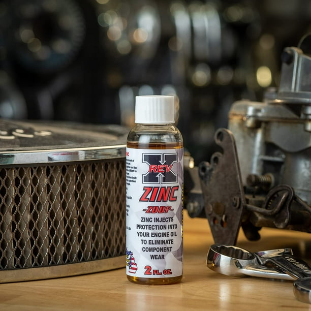 Zep Liquid REV X ZDDP Oil Additive - 2 Pack (2 Fl. Oz. Each) With Zinc For Engine Protection Zinc Oxide Spray - Foto 4
