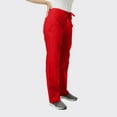thumbnail image 4 of SPECTRUM UNIFORMS Unisex Scrub Pant, Ultrasoft Classic Scrub Pants Drawstring Waist Pant Ideal for Medical Professionals Pant Red, 4 of 5