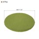 thumbnail image 2 of Uxcell 4 Pcs Fundas Redondas de Taburete de Poliéster para Asientos de 11"- 14" para Sillas Color Verde, 2 of 6