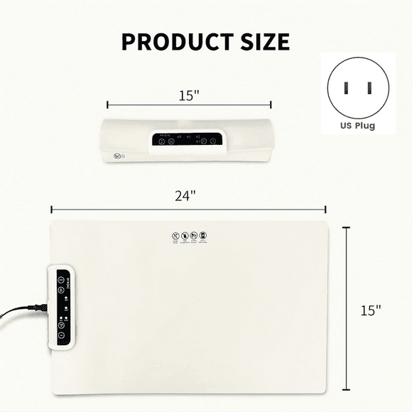 Kitchen Gadgets Portable Food Warmers: Roll Up Silicone Heating Mat for Food - Foldable Electric Warming Tray US Plug