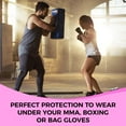 thumbnail image 5 of Defy Sports Gel Padded Fitness Gloves - Ideal for Men & Women, MMA, Muay Thai, Boxing Fight, Pink, M, 5 of 5