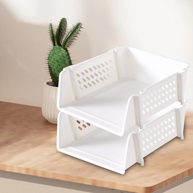 Organizador de escritorio, caja de almacenamiento de escritorio, suministros de oficina, organizador de maquillaje para sala de juegos, estantes de Blanco