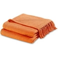 thumbnail image 3 of Hand-Woven Cotton Throw Blankets Set of 2 - Warm and Cozy, 3 of 4